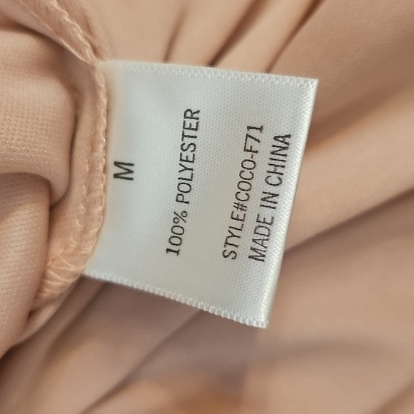 Altar'd State Lace Midi Halter Dress in Peach - Picture 4 of 15